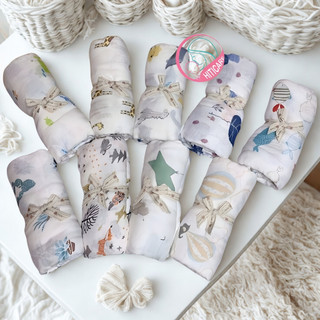 Set 2 Khăn Tắm 1m2 Aden 100% Sợi Tre Cho Bé Sơ Sinh, Mềm Mịn, Thấm Hút Tốt
