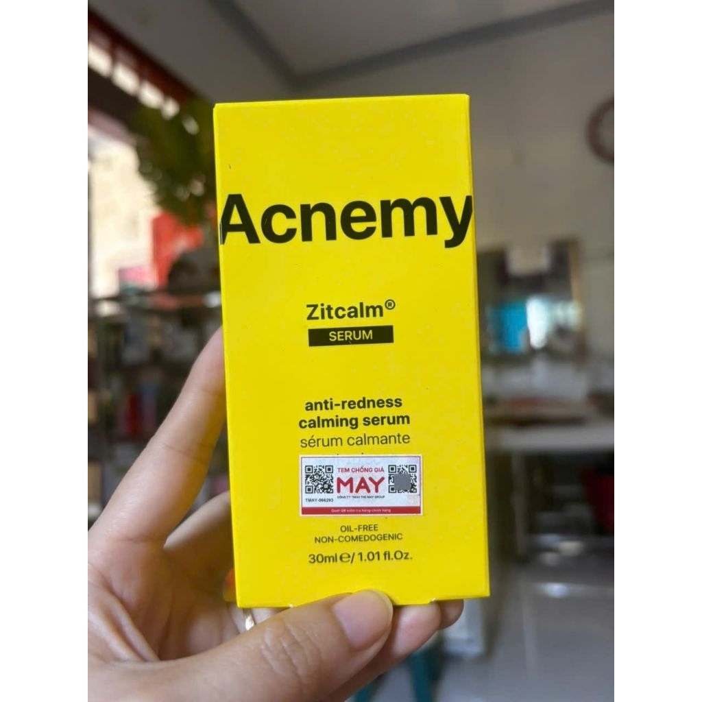 (Hàng có sẵn) Huyết Thanh Acnemy Zitcalm Anti-Redness Calming Serum 30ml