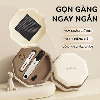 Bộ Kim Chỉ Đa Năng - Thiết Kế Nam Châm Thông Minh, Đầy Đủ Phụ Kiện Sửa Chữa May Mặc Chuyên Nghiệp