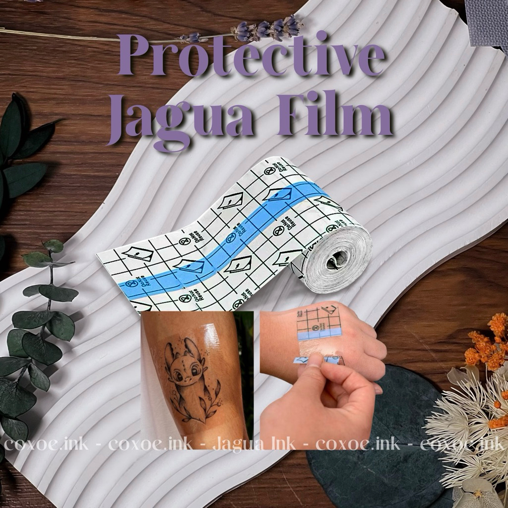 Dán Bảo Vệ - Trong Suốt - Chống Nước | Khi Vẽ Mực Jagua | Rộng 10cm