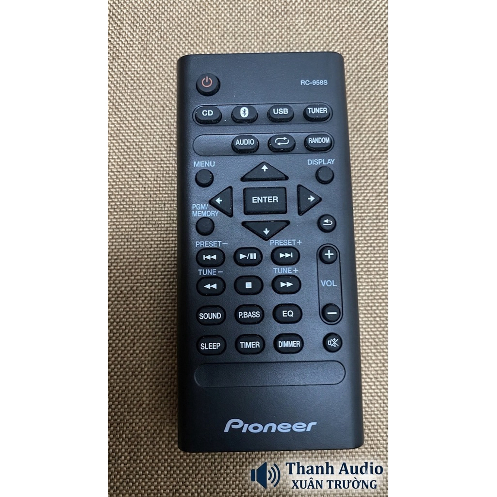 Khiển dàn Pioneer CM56/ X-CM35/X-CM42BT / X-CM42BTK/X-CM32BT/X-EM22 (Một số thị trường)