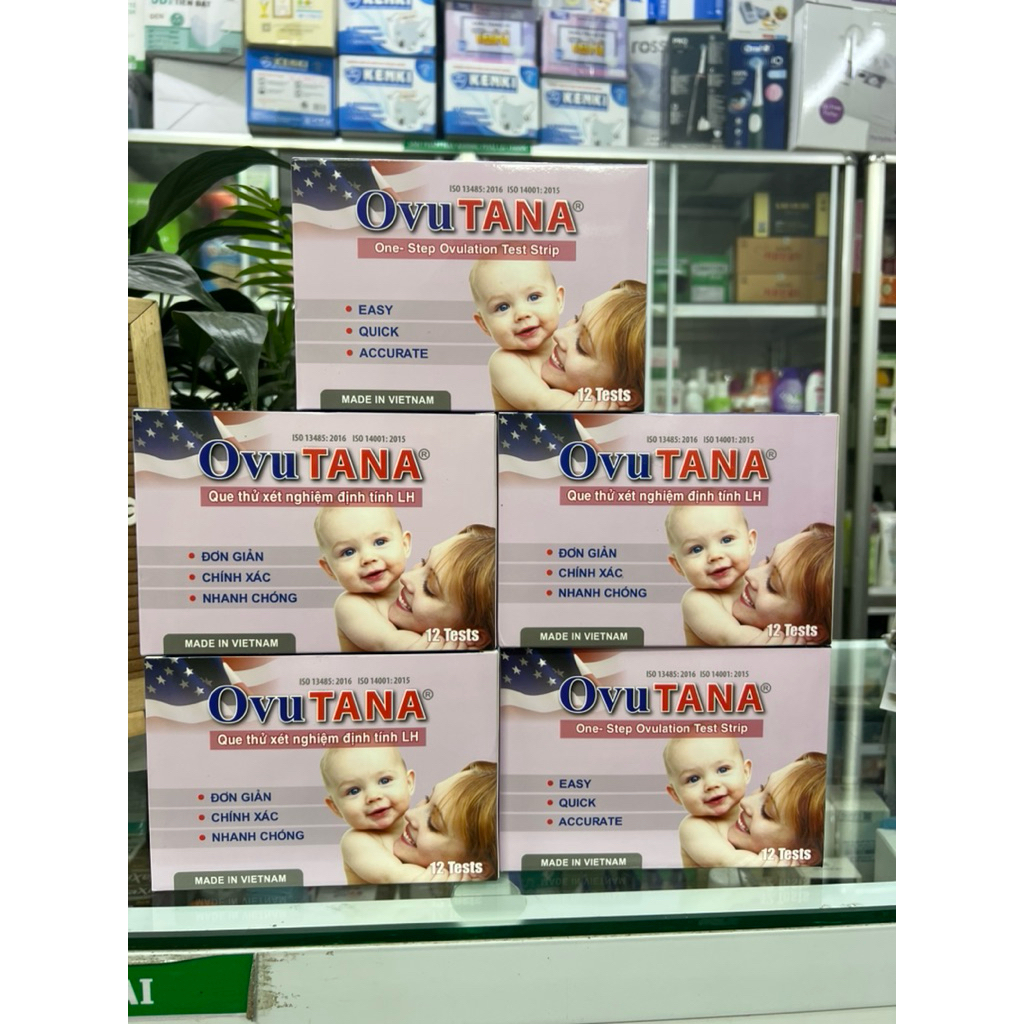 Que thử OVutana Hộp 12 que - Canh rụng trứng