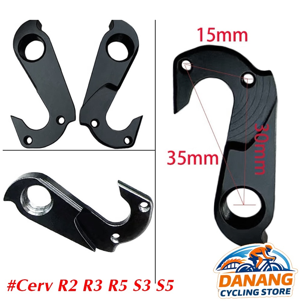 Móc Pas Gắn Củ Đề Xe Đạp CERVELO R2 R3 R5 S2 S3 S5 – Derailleur Hanger Chuẩn Fit Khung