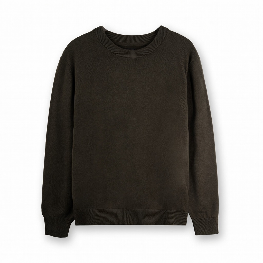 Áo Len Nam Basic Men Shop AL001 Cổ Tròn