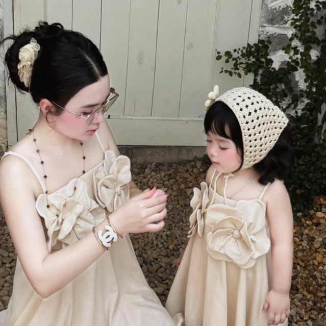 Khăn len handmade khăn banada mix đồ Solkids