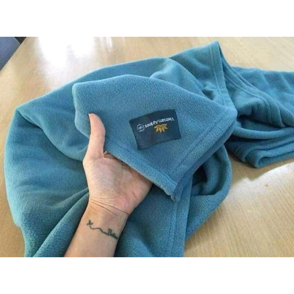 Chăn nỉ Vietnam Airlines chuẩn hàng không
