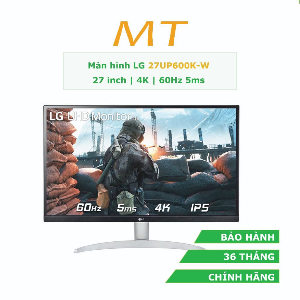 Màn hình Đồ Họa LG 27UP600K-W 27″ 4K IPS 60Hz 5ms