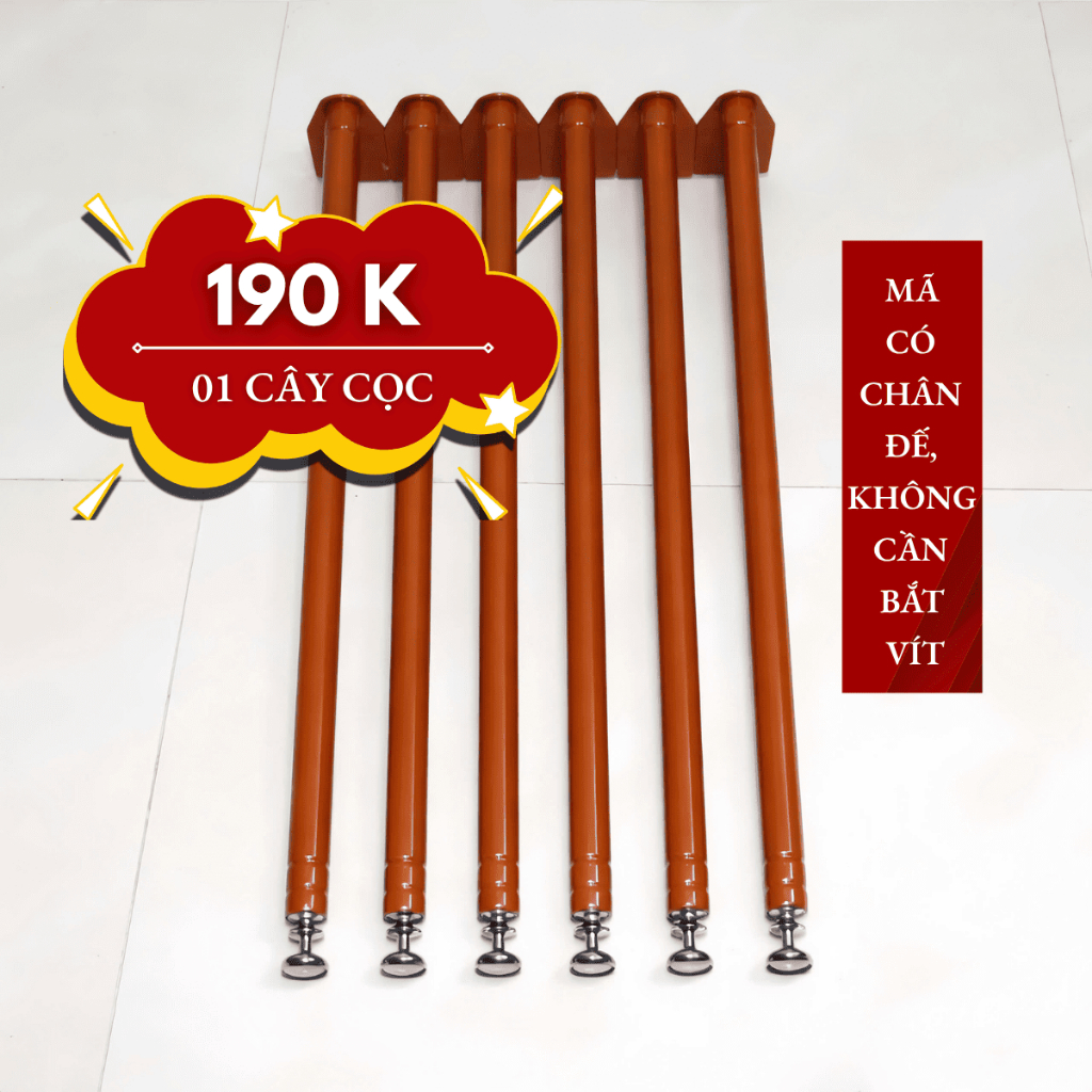 Khung Treo Màn,Cọc Màn Duy Tùng,Cọc Mùng, Có đế không cần bắt vít, Cây Treo Màn Thông Minh-mã DT02+