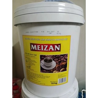 Thùng bơ địa cầu cái lân - Dầu bơ thay thế Meizan xô 18kg - Bắp rang bơ, rang cà phê, làm bánh