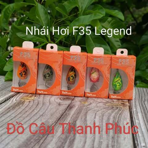 Mồi Câu Lure Nhái Hơi TNTLures Action Chìm F35 Legend 3,5cm/8g