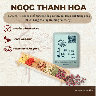 Ngọc Thanh Hoa Phúc Hy Đường - Thanh nhiệt, giải độc, cân bằng khí huyết, dưỡng nhan từ bên trong