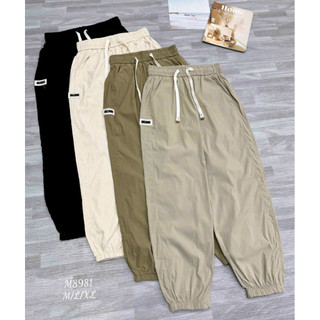Quần lưng thun bo ống kaki mềm