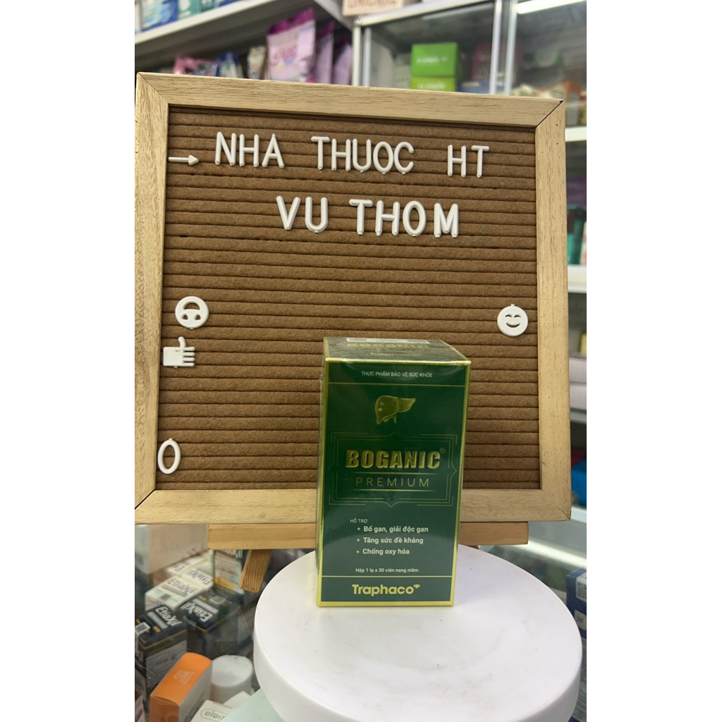 Boganic Prium Hộp 30viên Traphaco - bổ gan, HT5