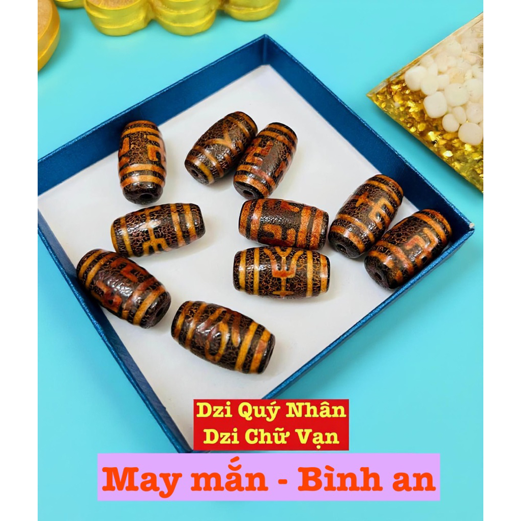 Dzi tây tạng mix vòng tay, dzi chữ vạn dzi quý nhân