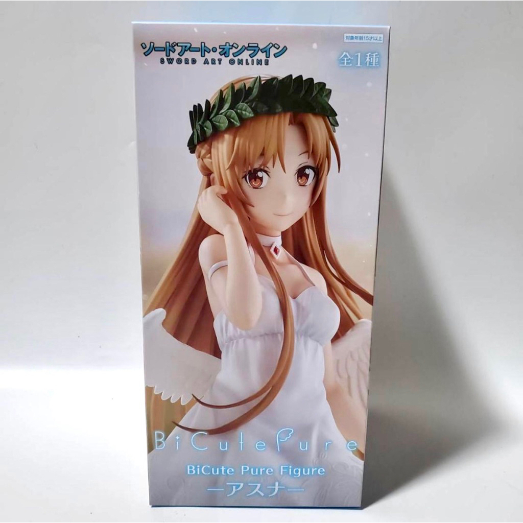 Mô hình Asuna Bicute Sword Art Online Figure BiCute Pure Asuna trang trí Pc laptop SAO kirito Nabifi