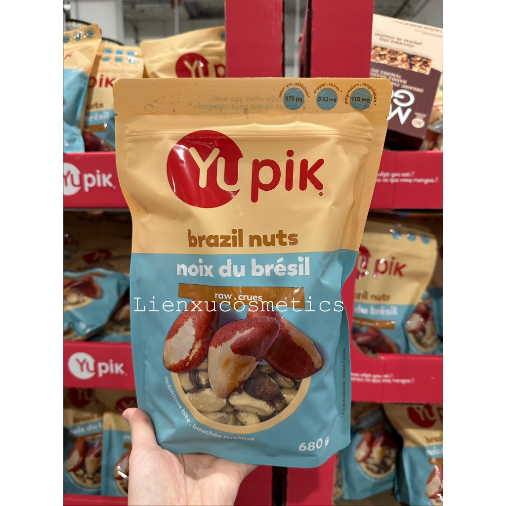 Hạt Brazil nuts Yupik , túi 680G