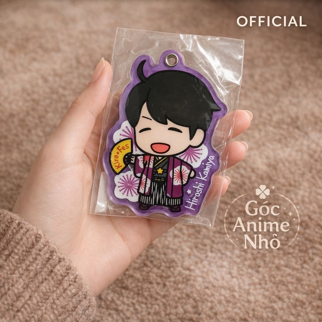 Móc khoá nhân vật Hiroshi Kamiya