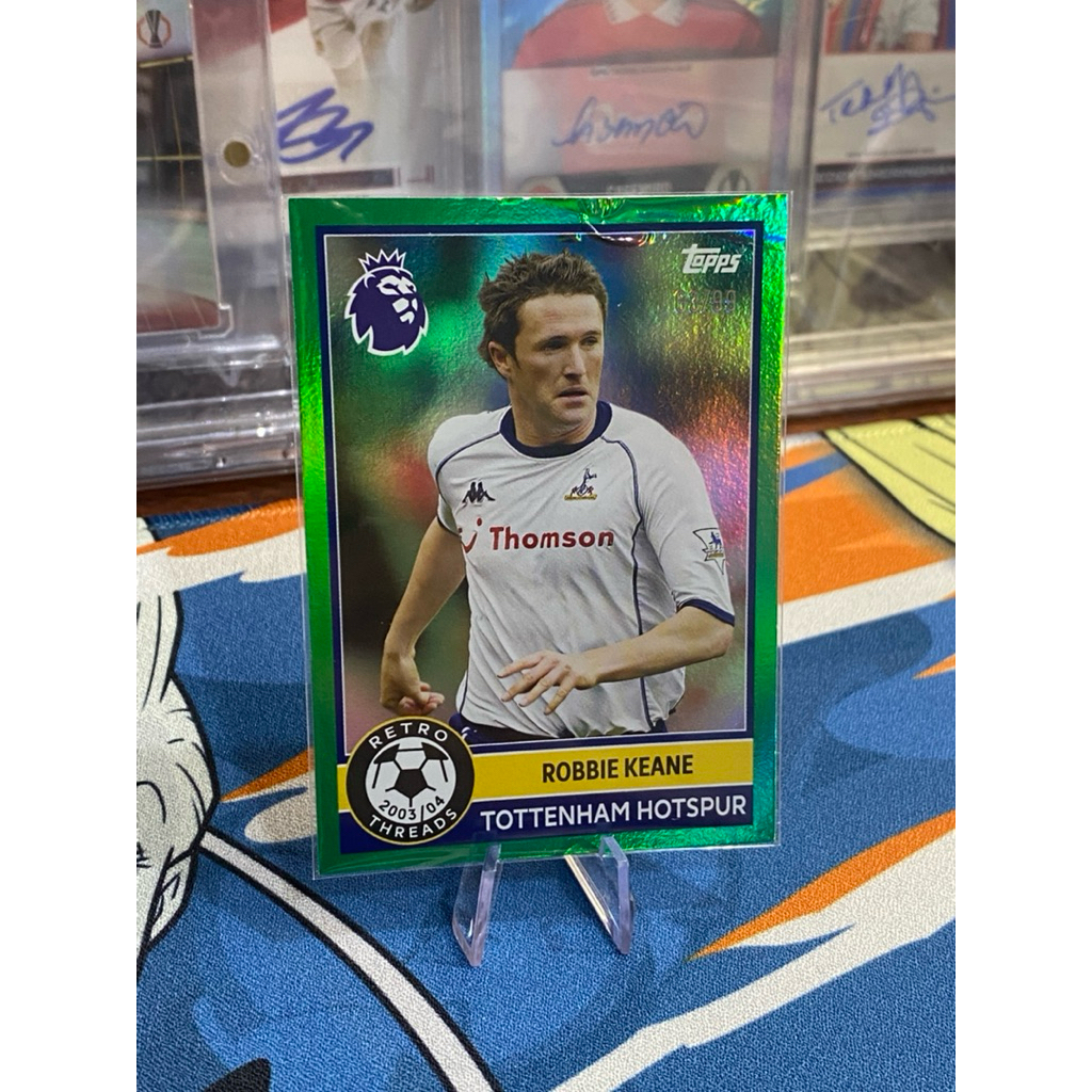 [CÓ DAME-THẺ NUMBER] Thẻ Cầu Thủ Giới Hạn Robbie Keane Topps EPL 2026 Tottenham /99