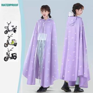 Áo Mưa Một Đầu Phong Cách Thời Trang Trẻ Trung có kính che