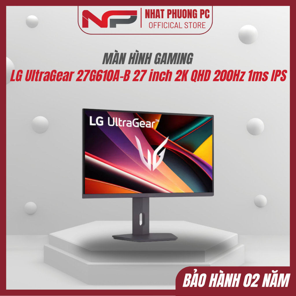 Màn hình Gaming LG UltraGear 27G610A-B 27 inch 2K QHD 200Hz 1ms IPS