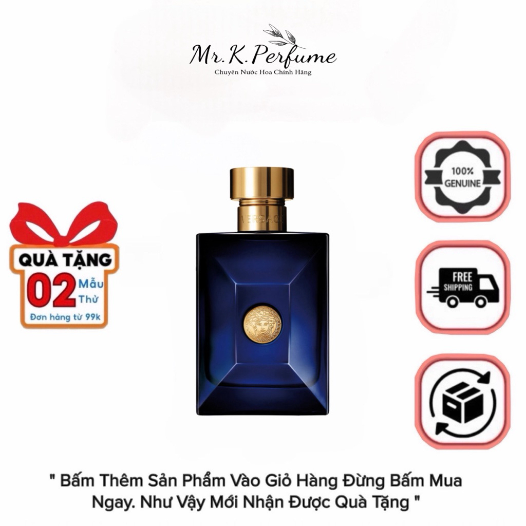 10ml Versace Pour Homme Dylan Blue | Nước hoa nam