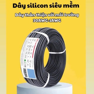 Mét Dây AWG siêu mềm, chịu nhiệt độ cao, dòng điện lớn 8AWG - 14AWG