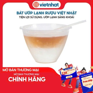 🛑FREESHIP🛑 Combo 5 bát ướp rượu nóng, lạnh nhựa (TẶNG GÁO)