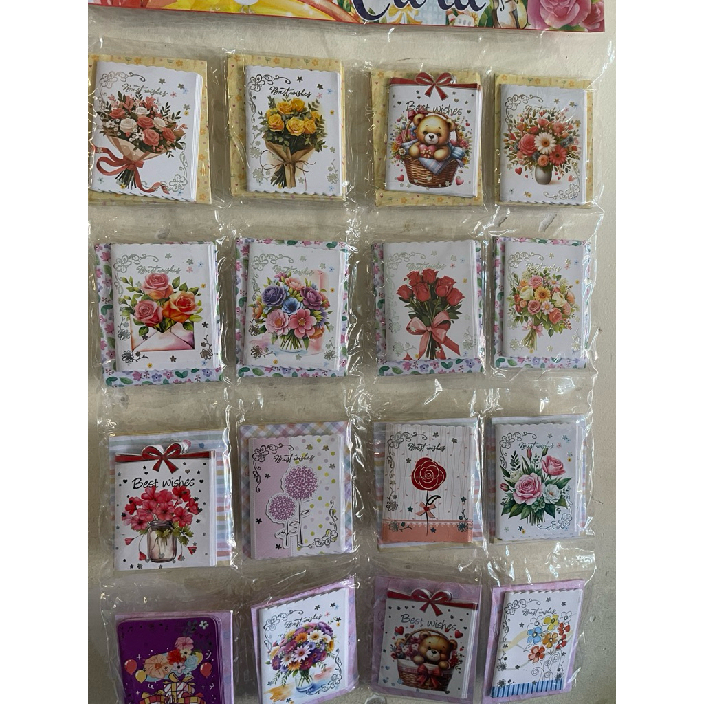 1 vĩ thiệp 160 tờ có bao thư Best wishes