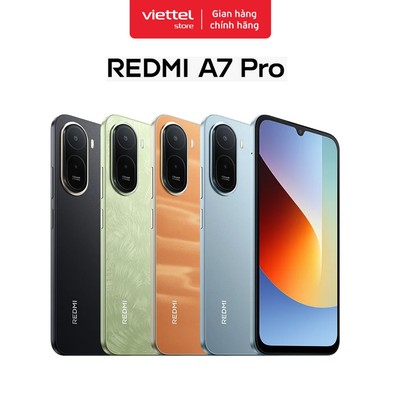Điện thoại Xiaomi Redmi A7 Pro 4GB + 128GB | Màn hình 6.9 inch | Camera Kép | Pin 6000 mAh