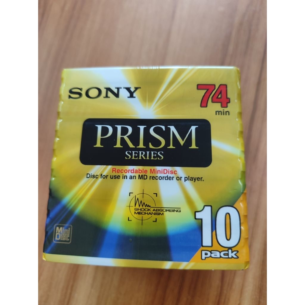 10 đĩa trắng MD Sony nguyên seal