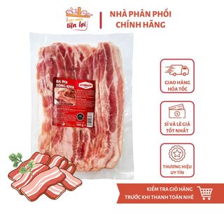 Ba Rọi Xông Khói LC 500gr – Nguyên Liệu Làm Pizza, Mì Ý, Bánh Mì