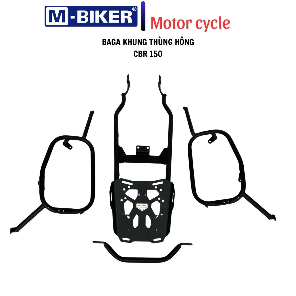 [Chính hãng] Baga sau cbr150,baga khung thùng cbr150,baga cbr150,khung thùng cbr150 chất liệu thép.