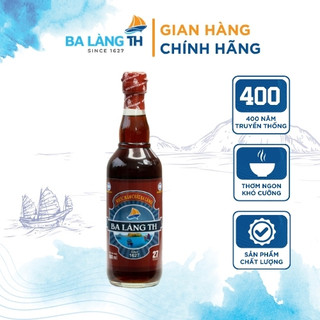 Nước Mắm Chắt Sành Ba Làng TH 400 Năm Truyền Thống Chai Thủy Tinh 500ml