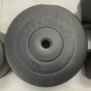 Vỏ bánh tạ nhựa tập gym 10kg chưa nhồi (1 chiếc)