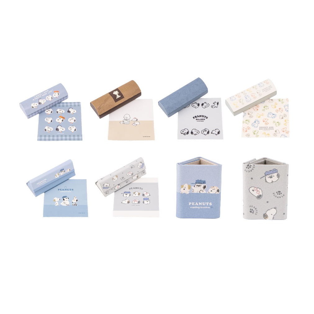 [Direct from Japan]  PEANUTS Glasses Case and Folding Glasses Stand  Japan NEW