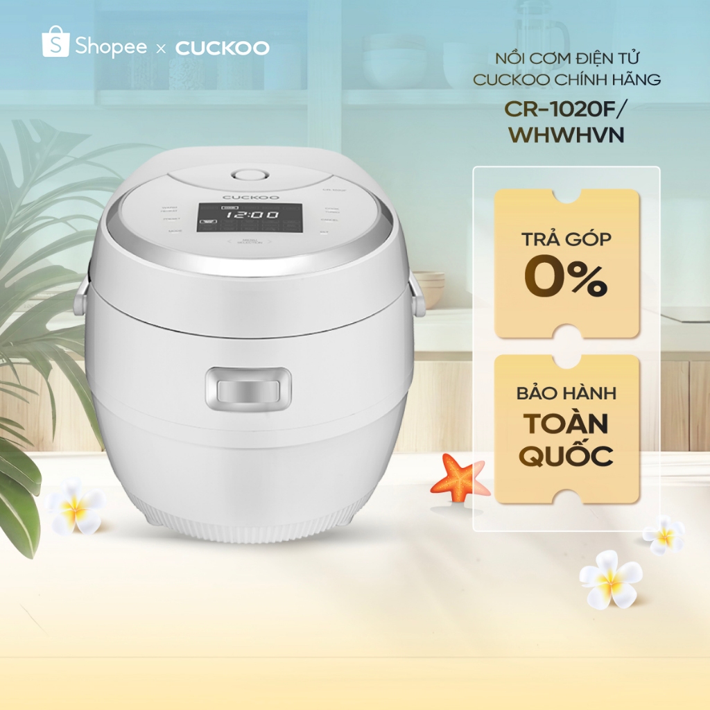 Nồi cơm điện tử Cuckoo CR-1020F - Chính hãng
