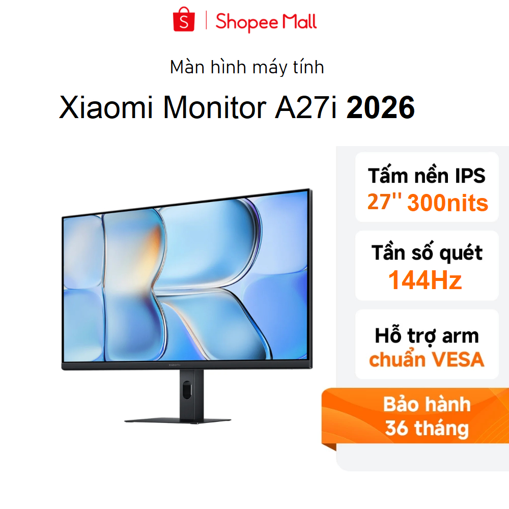 Màn hình máy tính Xiaomi Monitor A27i 2026 / A27i - Bảo hành 3 năm chính hãng