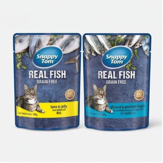 [Combo 12 Gói] Pate Snappy Tom Gói 85G Cho Mèo Dinh Dưỡng Thơm Ngon, Giàu Đạm, Hỗ Trợ Tiêu Hóa