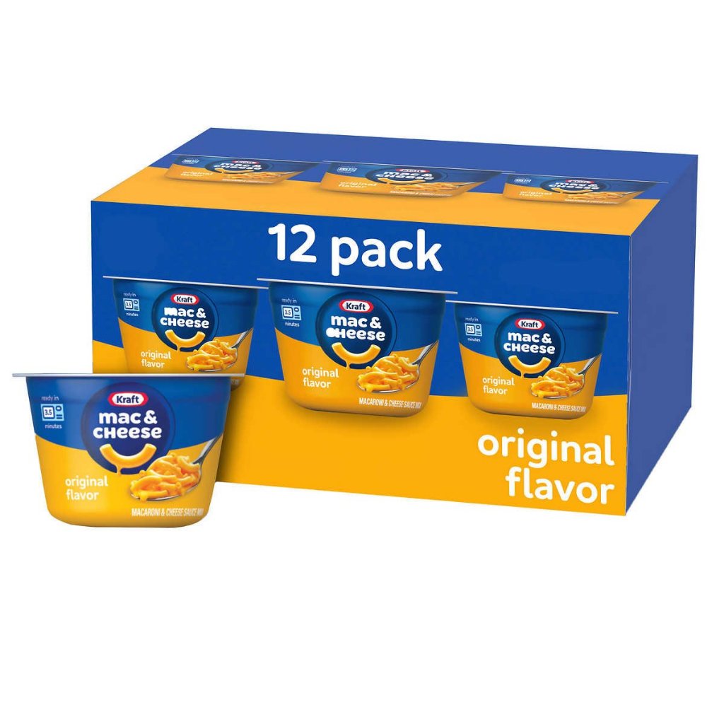 Mì Ống dạng ly Kraft Easy Mac Microcups