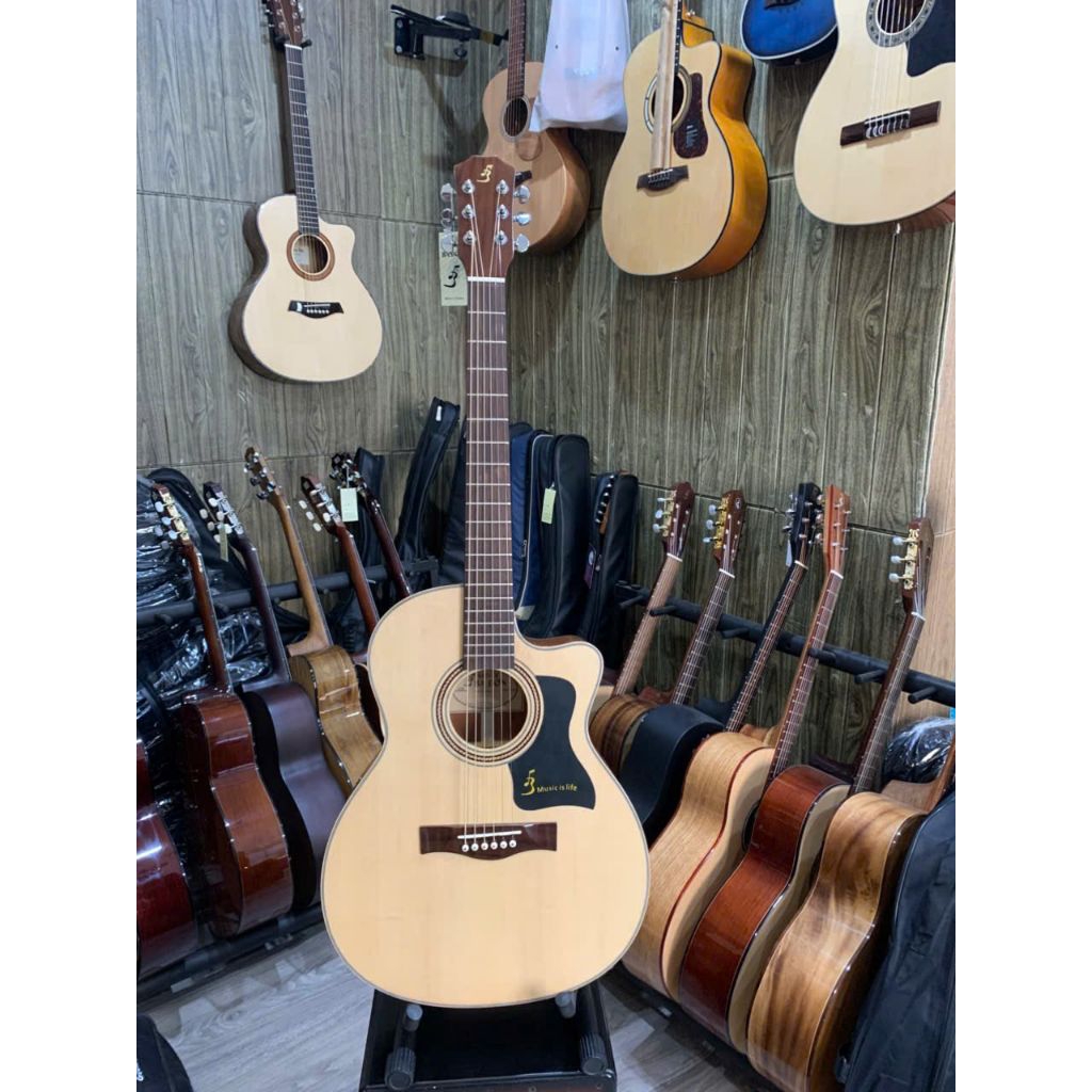Đàn Guitar Acoustic Ba Đờn J150 Chính Hãng Dễ Chơi Âm Thanh Hay Phù Hợp Cho Người Mới Bắt Đầu