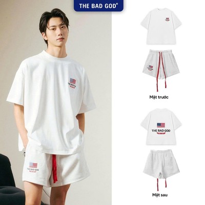 [NEW ARRIVALS 2026] Set Bộ Hè The Bad God New York Chất Cotton Form Boxy Cho Nam Nữ