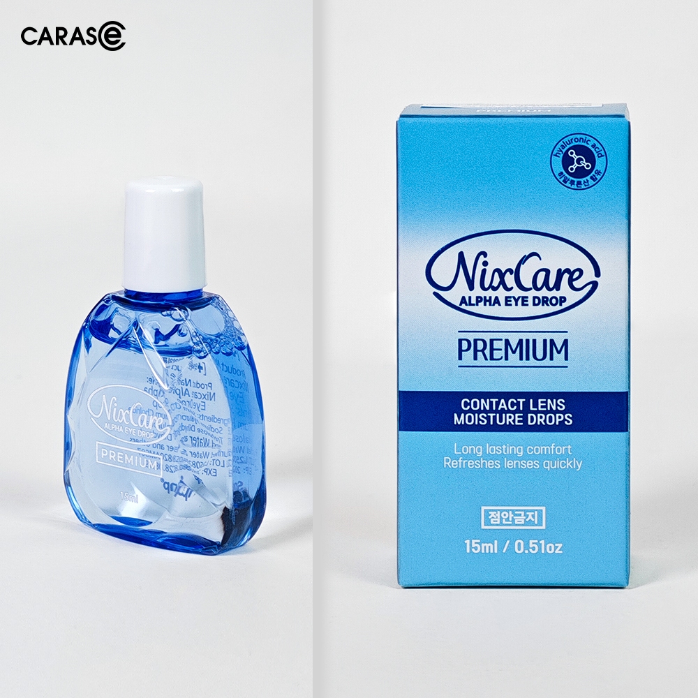CARASE - Nước Nhỏ Mắt Cho Mắt Đeo Lens, Kính Áp Tròng NixCARE 15ml