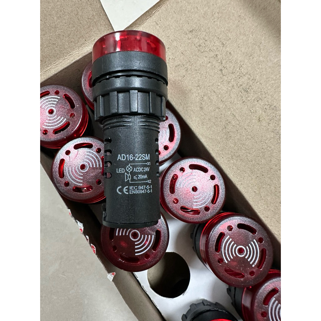 đèn báo có còi AD16-22SM