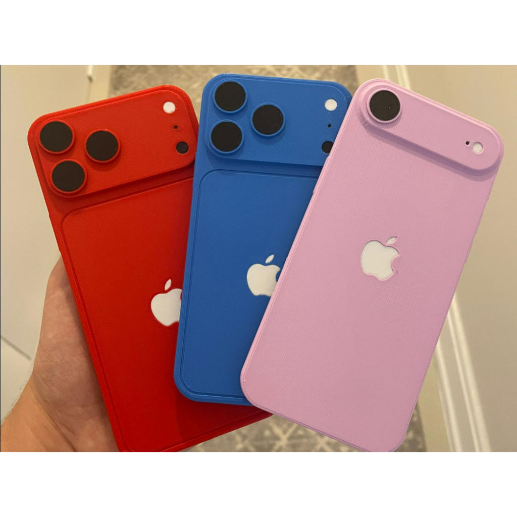 Mô hình điện thoại Iphone 17/17 pro/17 air In 3D - đồ chơi trẻ em (bằng nhựa tỷ lệ 1:1)
