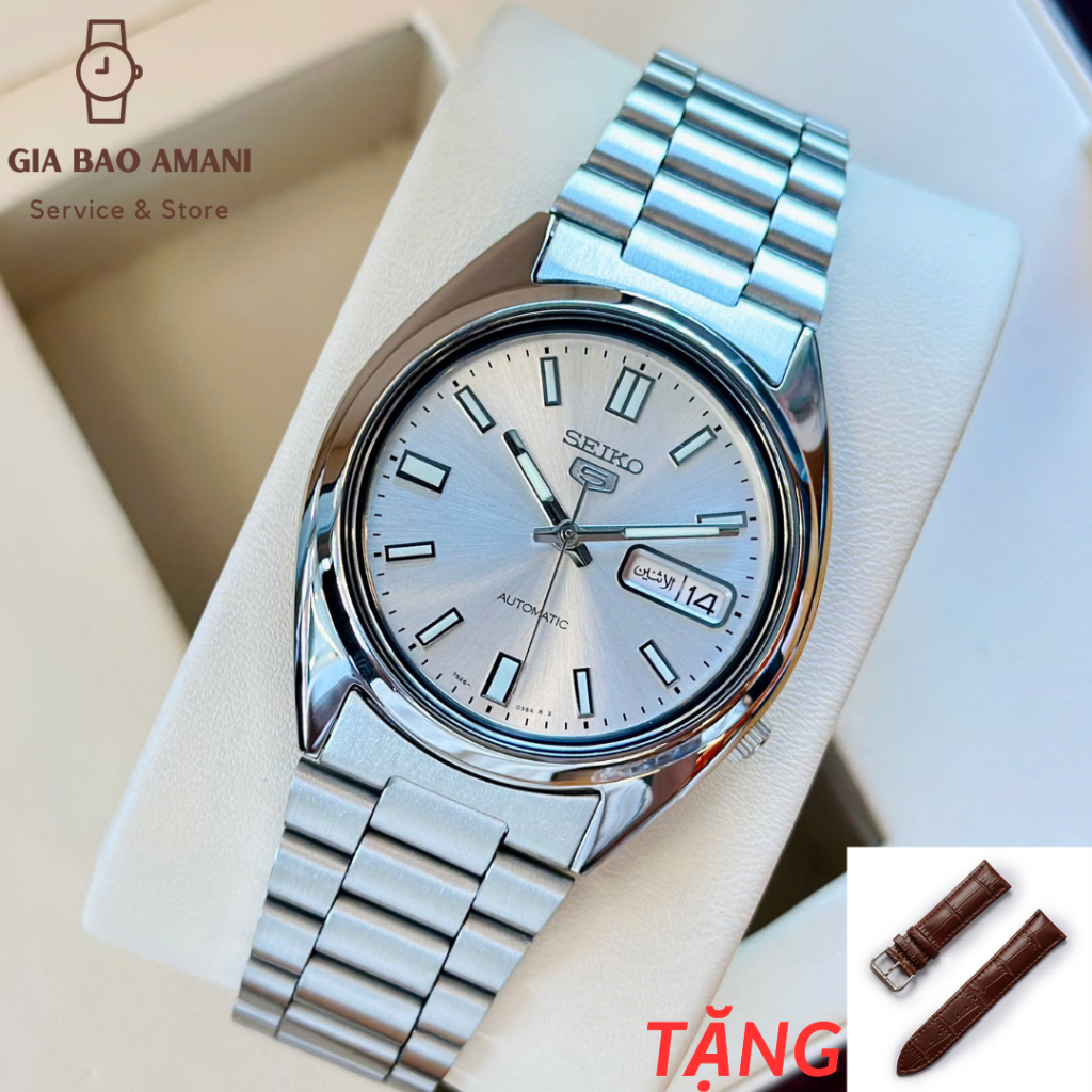 Đồng Hồ Nam SEIKO 5 Automatic SNXS73K1 Chính Hãng Tặng Dây Da Cao Cấp