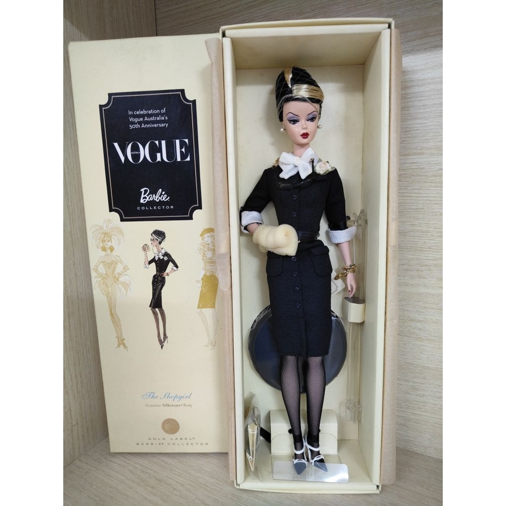 Búp bê barbie doll Silkstone The Shopgirl