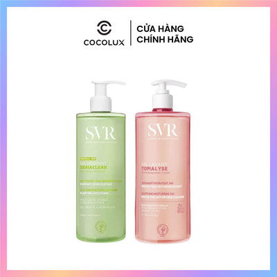 Gel Rửa Mặt SVR 55 & 400ML Dịu nhẹ phù hợp với mọi làn da