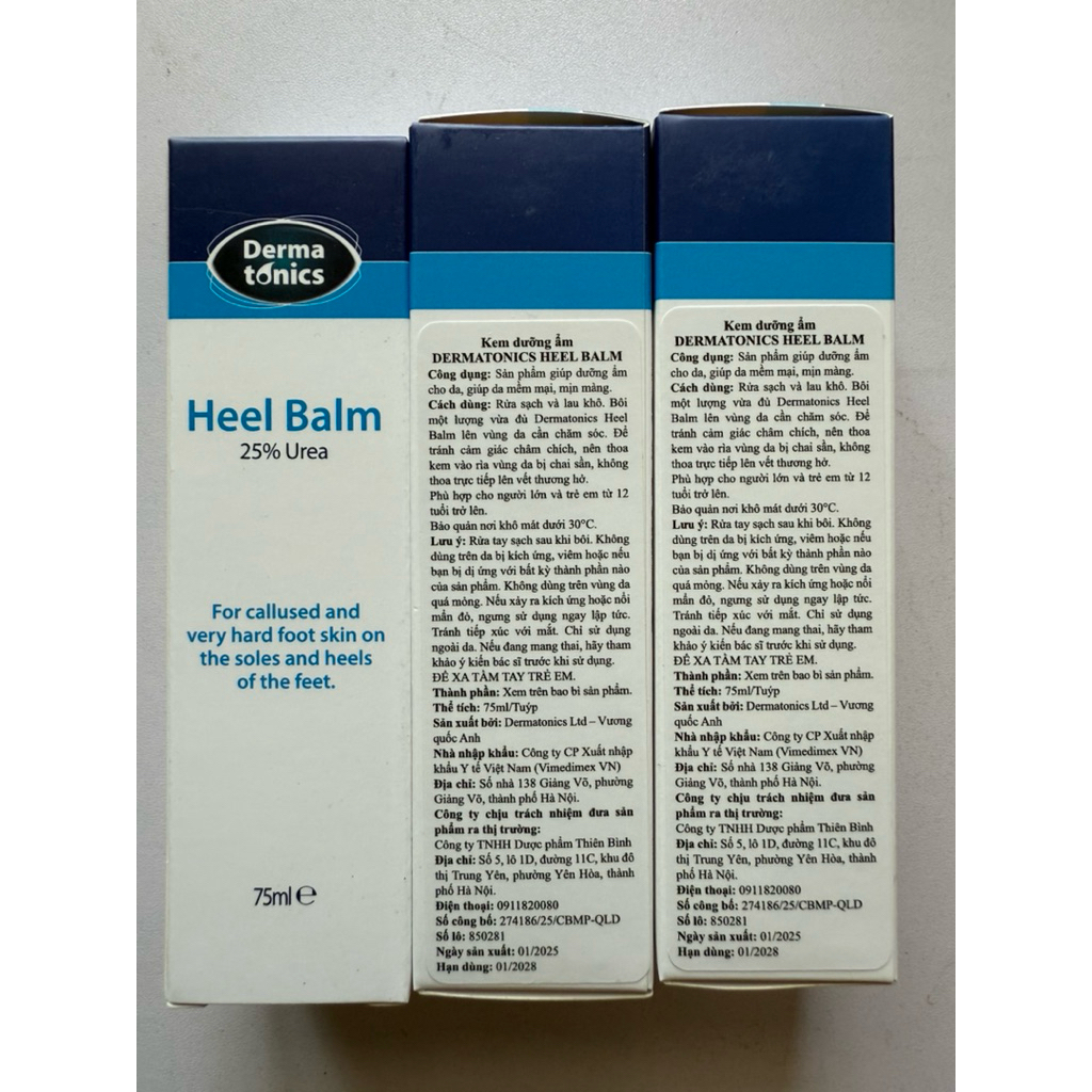 Dưỡng ẩm Once Heel Balm Dermatonics 75ml