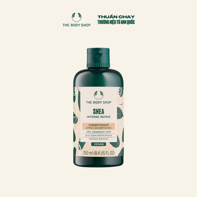 Dầu Xả Bơ Hạt Mỡ Cho Tóc Hư Tổn Shea Butter Richly Replenishing Conditioner The Body Shop