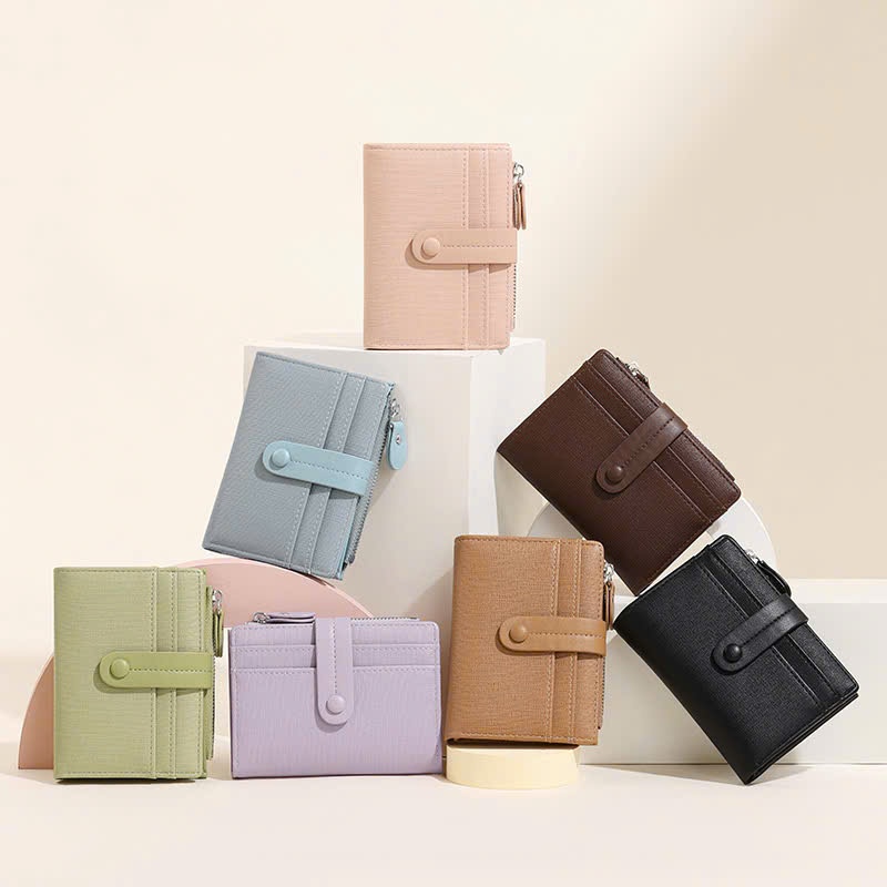 Ví nữ chần gập đôi nhiều ngăn JALYSS MISO Wallet J08